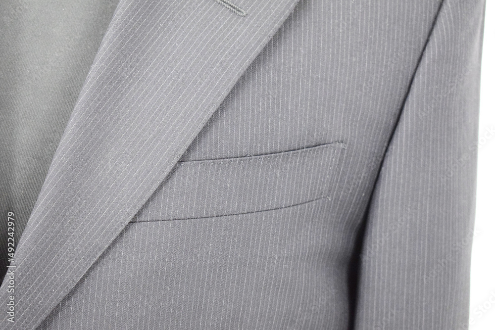 Bekleidung vor weißem Hintergrund