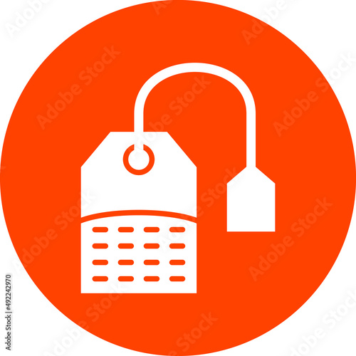 Tea Bag Icon Style
