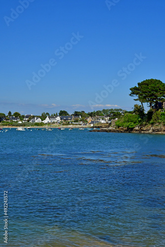 Arzon, France - june 6 2021 : landscape of Port Navalo © PackShot