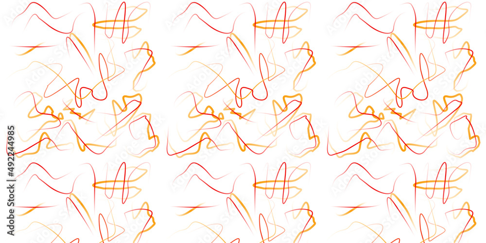 pattern with wavy abstract lines