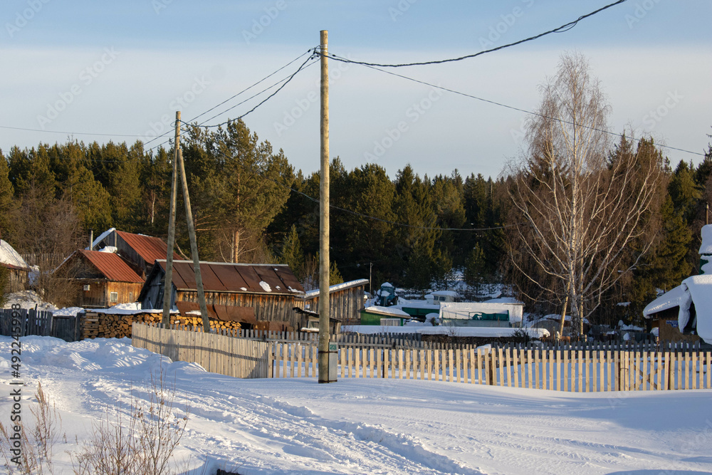 Ural spring in the settlements - Uralets, Visimo-Utkinsk. March, 2022
Уральская весна в поселках - Уралец, Висимо-Уткинск. Март, 2022 год.
