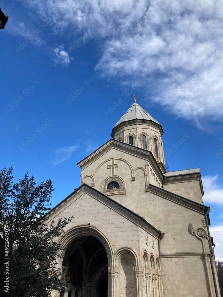 St. George Kashveti Church In Tbilisi Georgia