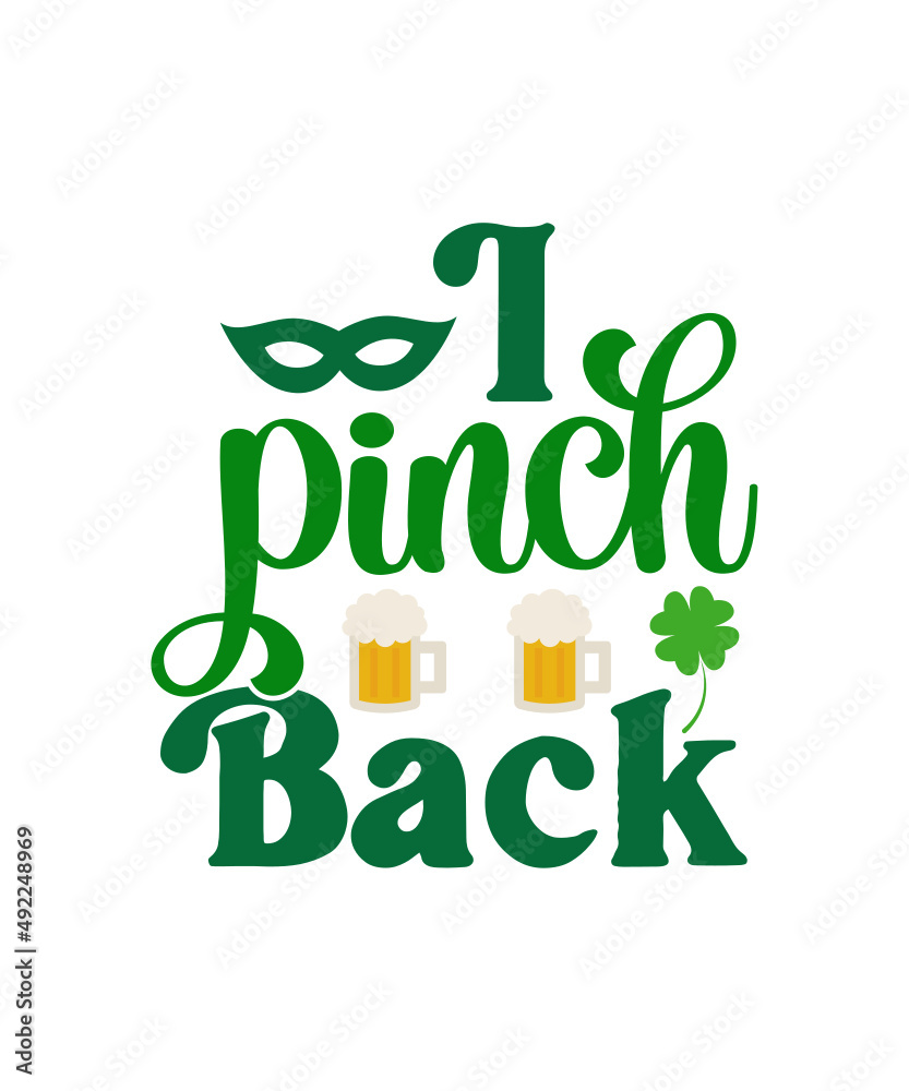 Naklejka premium St. Patrick's Day Svg Design