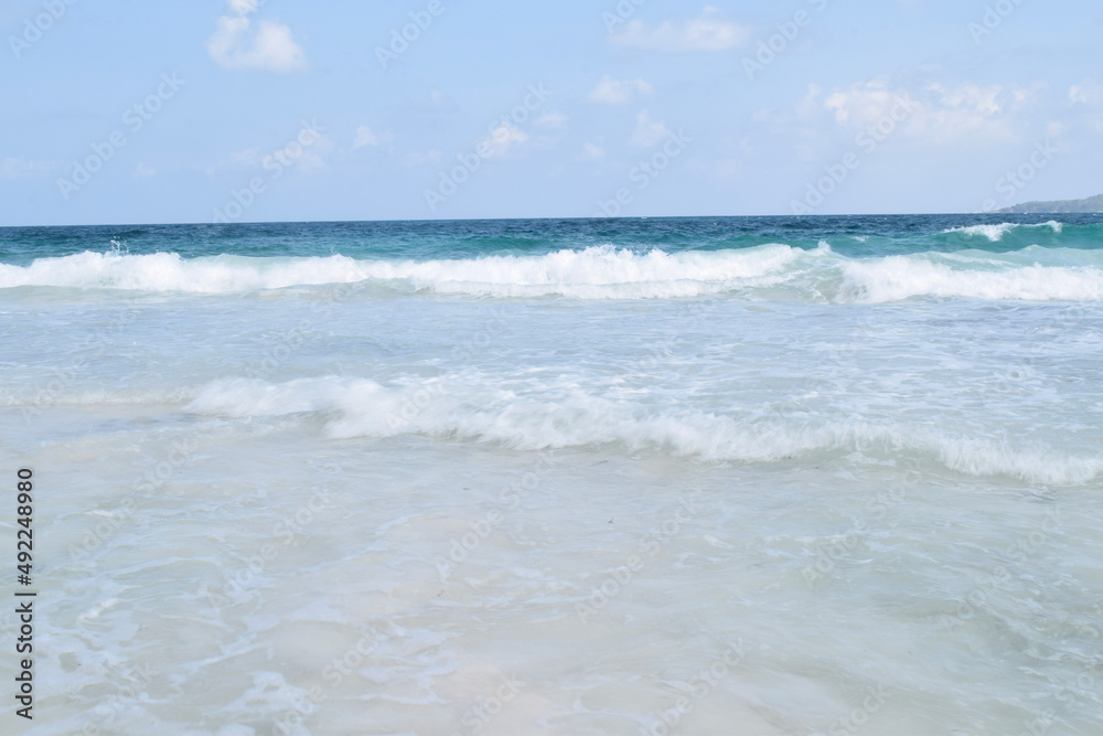 waves on the beach waves on the beach