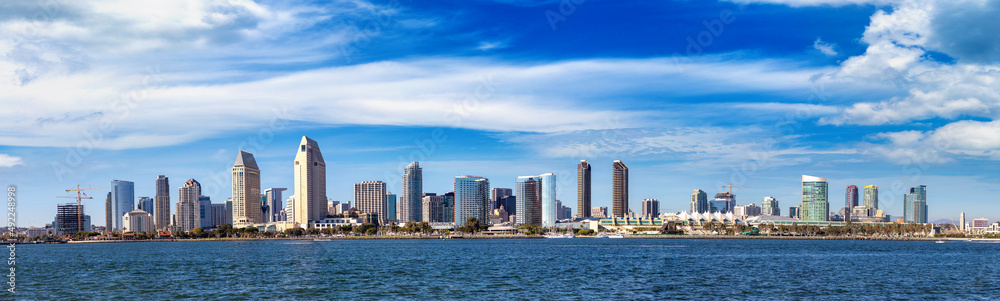 San Diego Bay in marina district