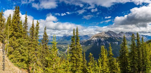 Bow Valley in Banff national park
