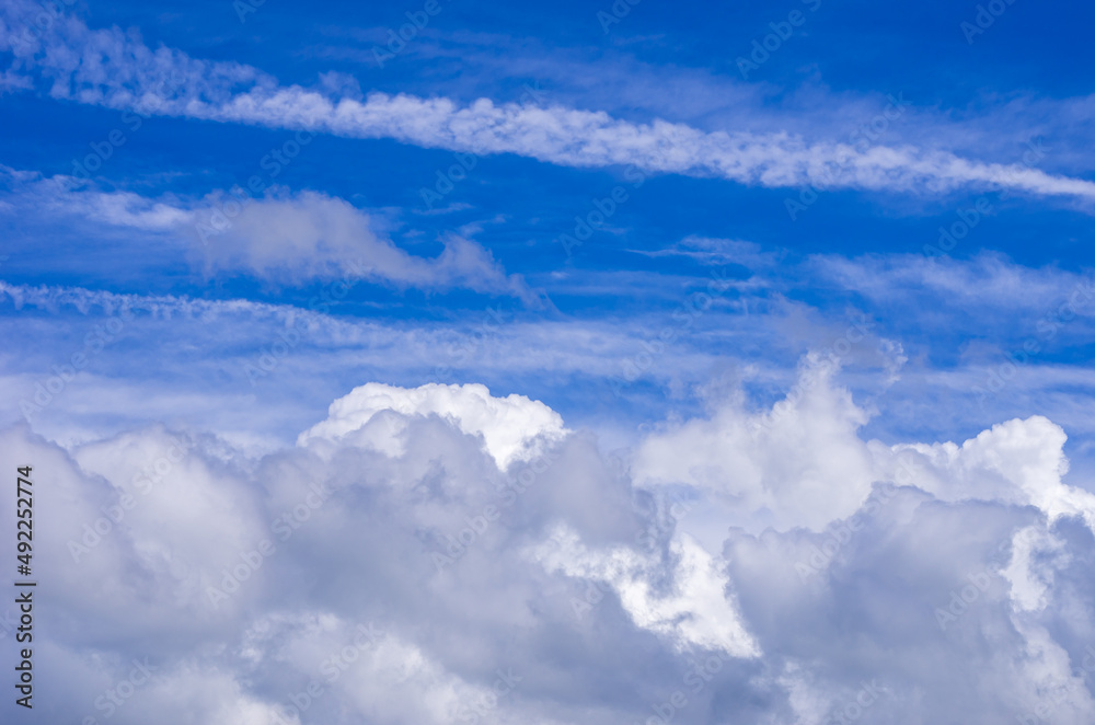 Fototapeta premium Cloudy Blue Sky