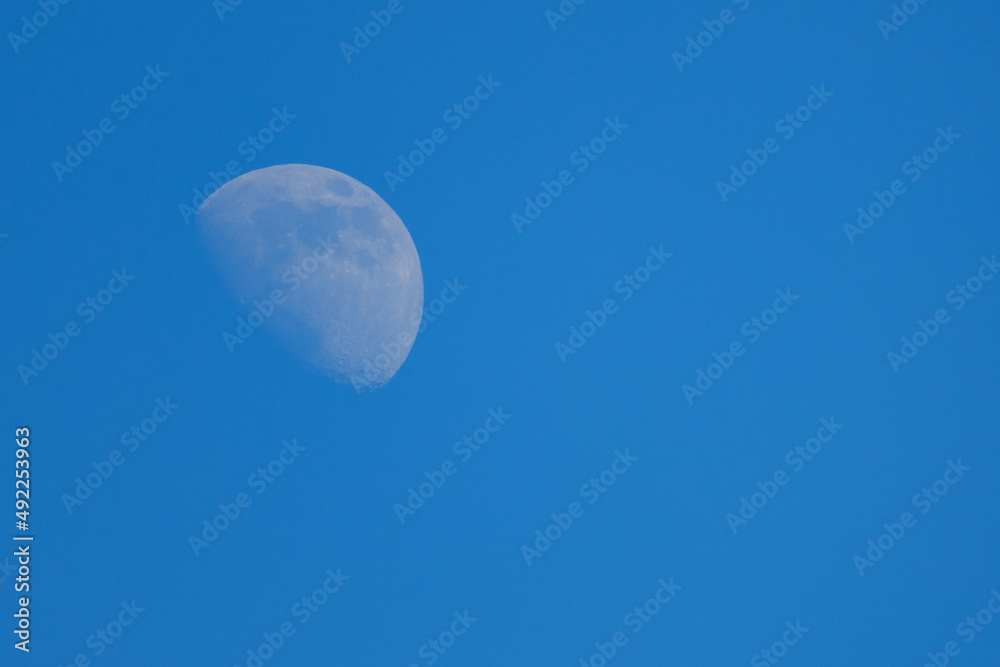 Moon over Pormuck Harbour, Northern Ireland, UK Moon over Pormuck Harbour, Northern Ireland, UK