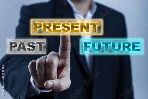 present, past, future time concept