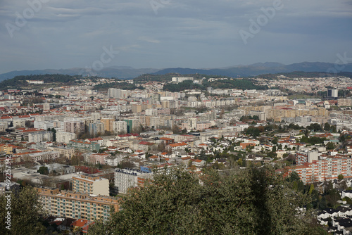 Braga city seen from the Picoto Viewpoint