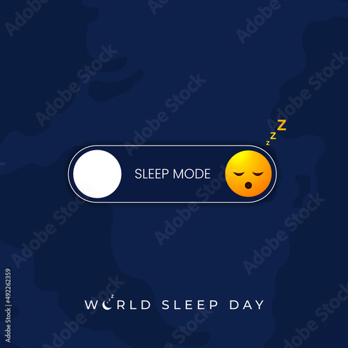 World Sleep Day Social Media Post Design