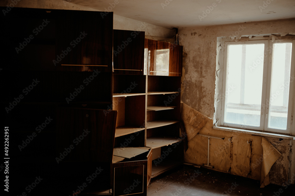 abandoned city of Pripyat in the Chernobyl zone abandoned city of Pripyat in the Chernobyl zone