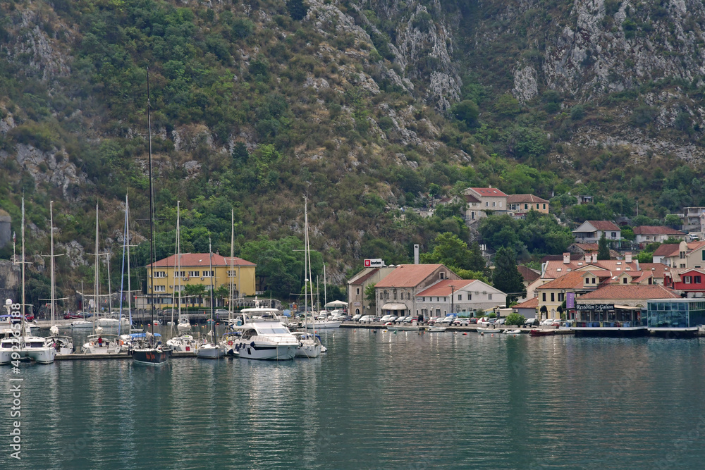 Kotor; Montenegro - september 13 2021 : the old city