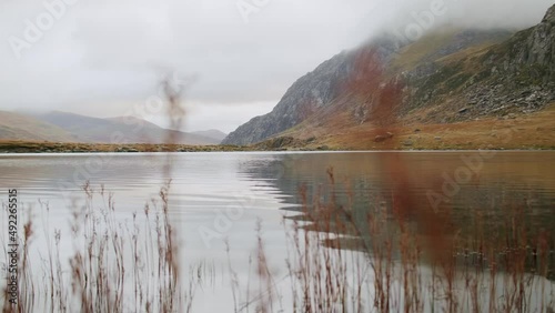 North Wales Snowdonia Mountains At Winter Glyn Ogwen Lake 13 photo