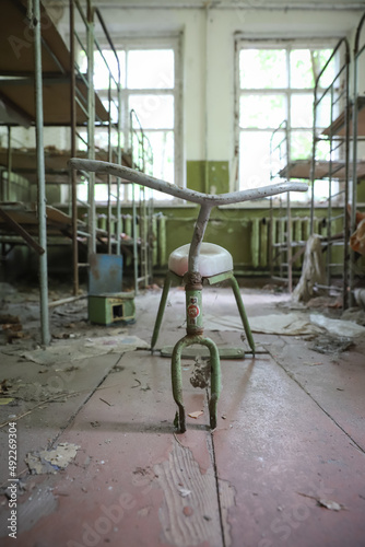 Kindergarten in Chernobyl Exclusion Zone, Ukraine