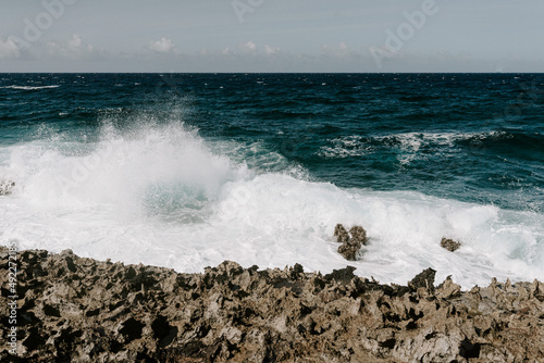 Crashing Waves - Arikok National Park, Aruba photo
