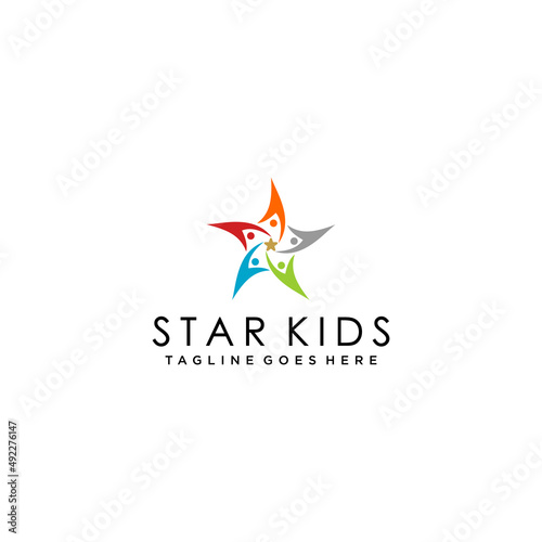 Free Download Star children logo design . - GFXLoad