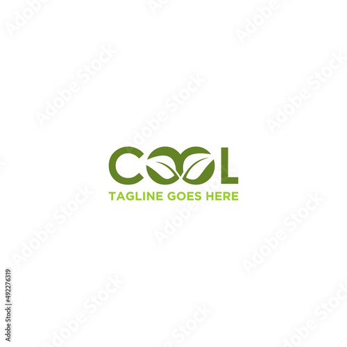 COOL logo with leaves in O.