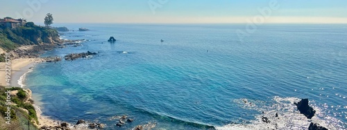 Coastline Corona del Mar Newport Beach California Pacific Ocean Coastal Arch Rock