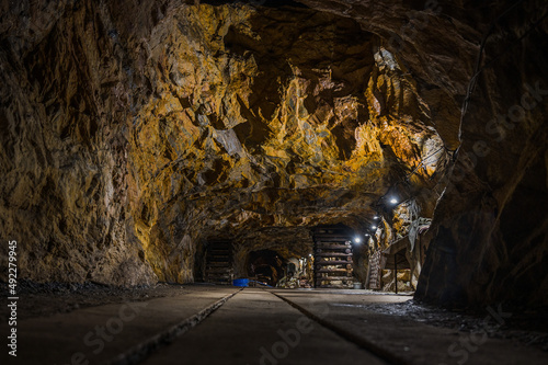 Adit Wlodarz as a part of Riese complex  underground tunnels built by the German Third Reich in Poland