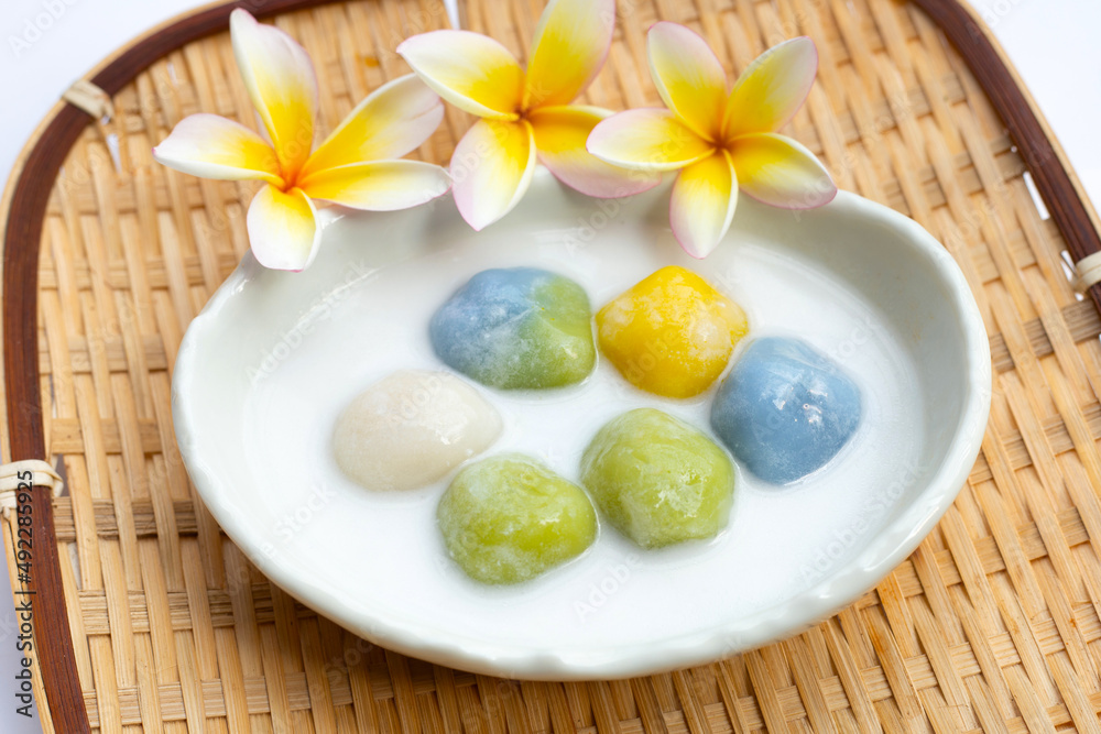 Coconut dumplings in sweet coconut Milk Coconut dumplings in sweet coconut Milk