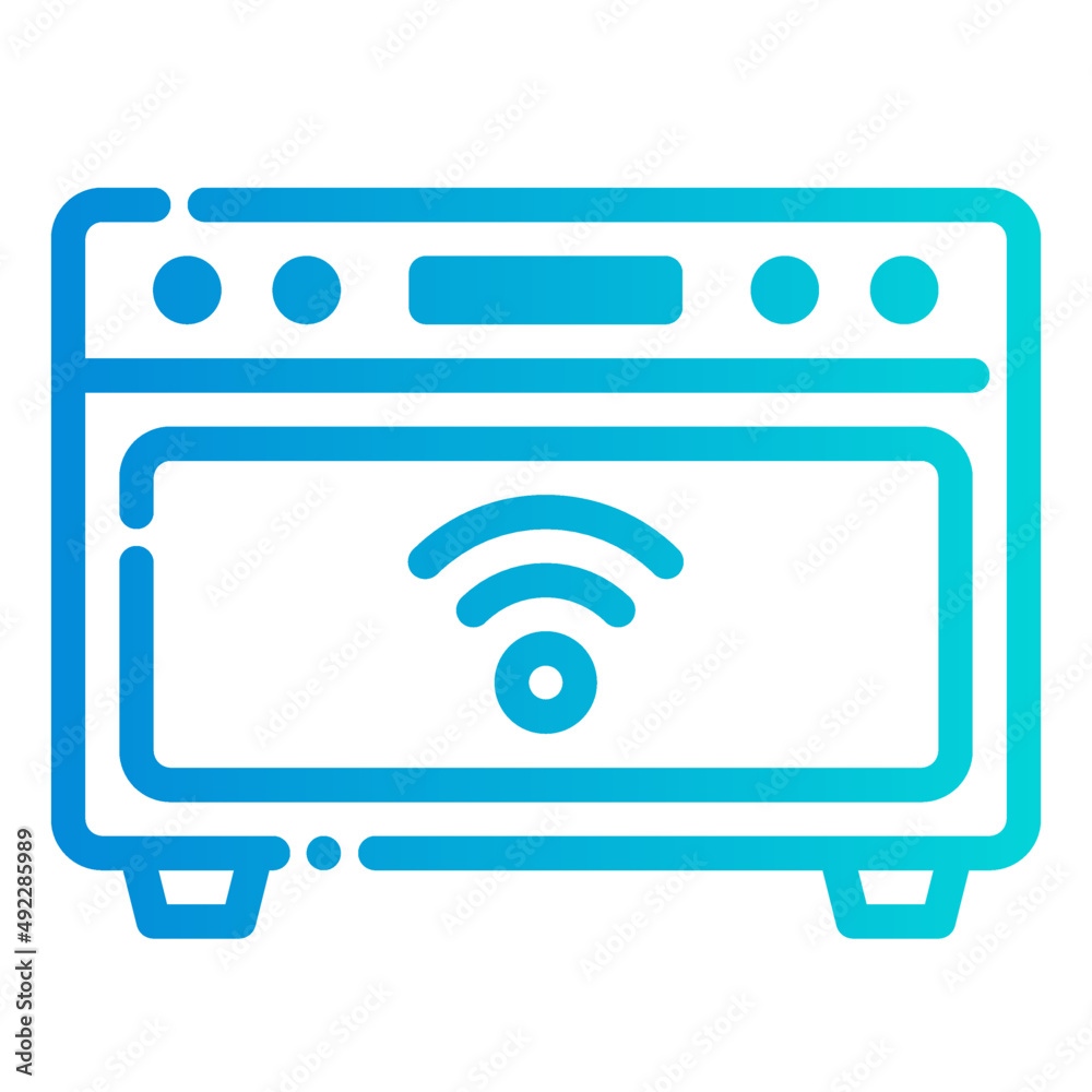 oven microwave kitchen internet of things iot smarthome icon oven microwave kitchen internet of things iot smarthome icon