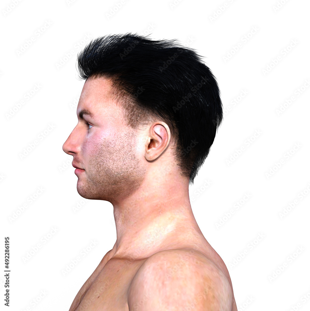 Obraz premium person with pain isolated