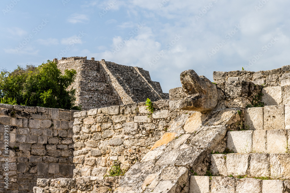 Mayapan Archaeological Site, Yucatan, Mexico Mayapan Archaeological Site, Yucatan, Mexico