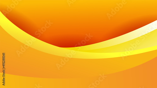 Orange and yellow background color composition in abstract. Abstract backgrounds with a combination of lines and circle dots can be used for your ad banners, sale banner template, presentation