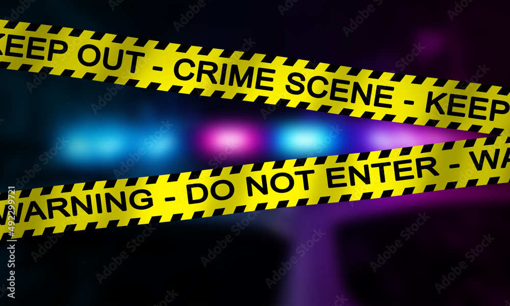 Crime Scene Tape Wallpaper