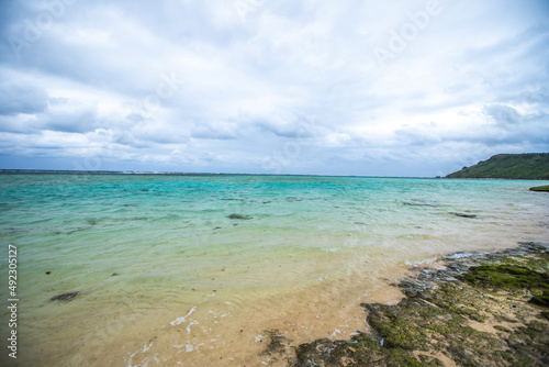 宮古島 新城海岸の風景