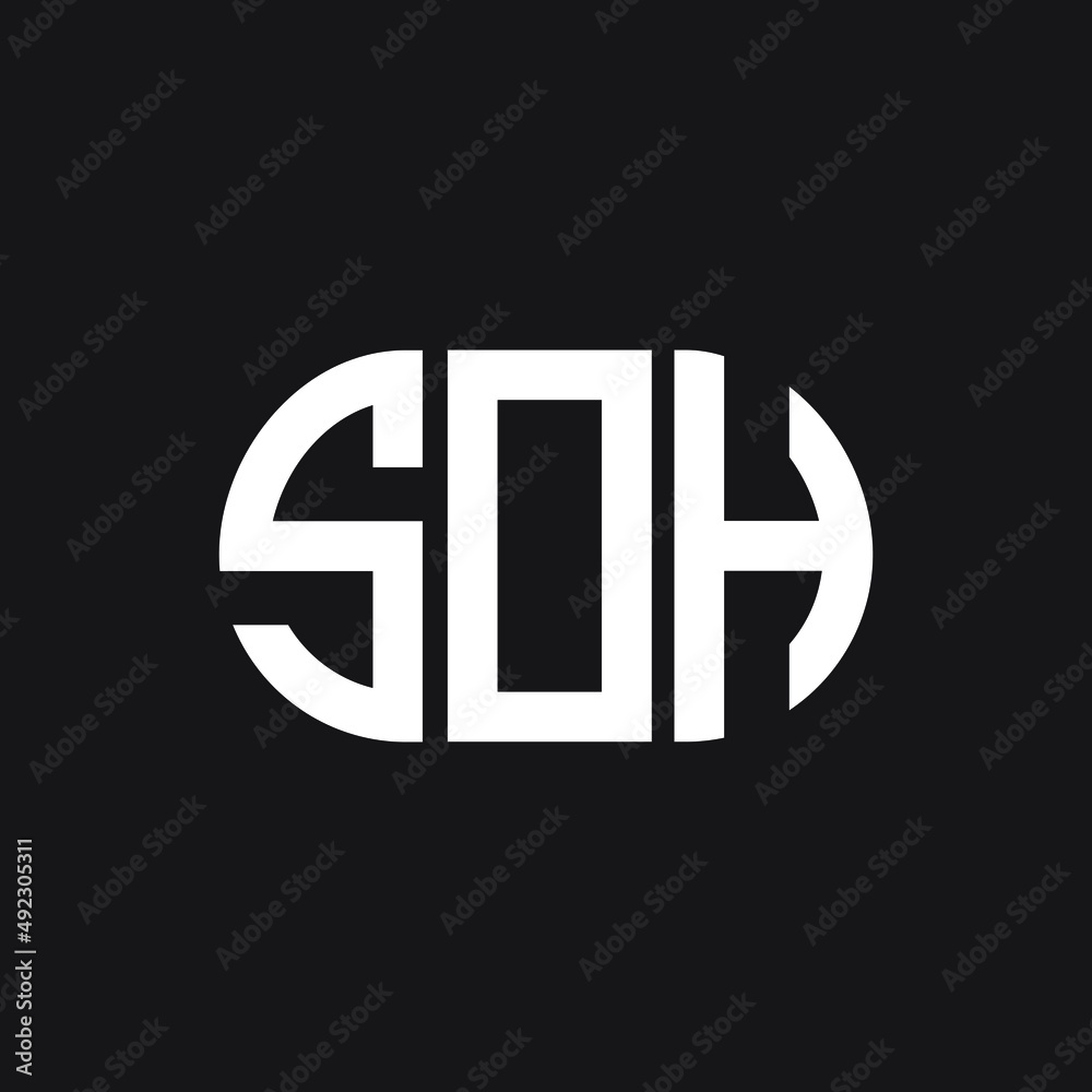 SOH letter logo design on black background. SOH creative initials letter logo concept. SOH letter design.
SOH letter logo design on black background. SOH creative initials letter logo concept. SOH letter design.