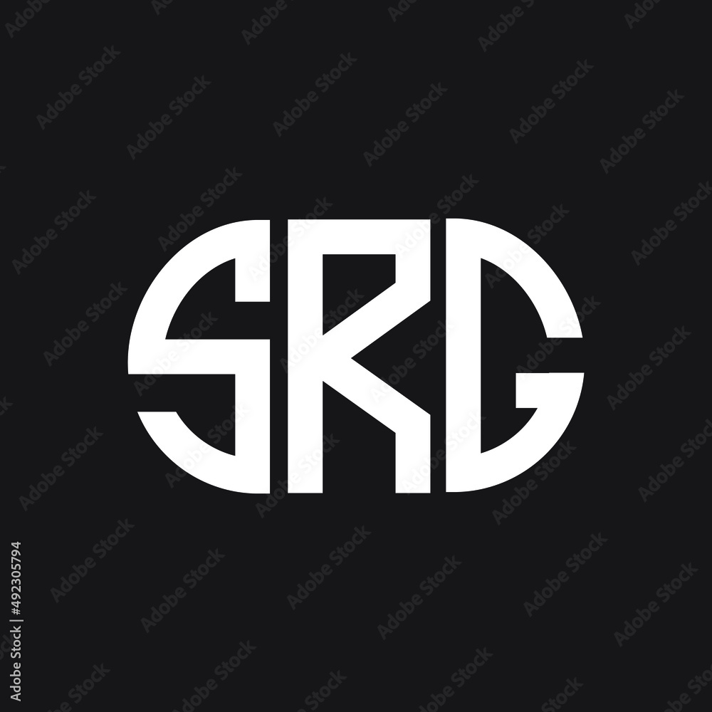SRG letter logo design on black background. SRG creative initials letter logo concept. SRG letter design. SRG letter logo design on black background. SRG creative initials letter logo concept. SRG letter design.