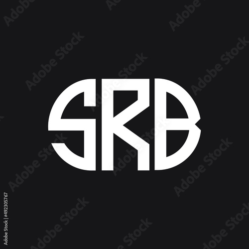 Free Download SRB letter logo design on black background. SRB creative initials letter logo concept. SRB letter design.  - GFXLoad