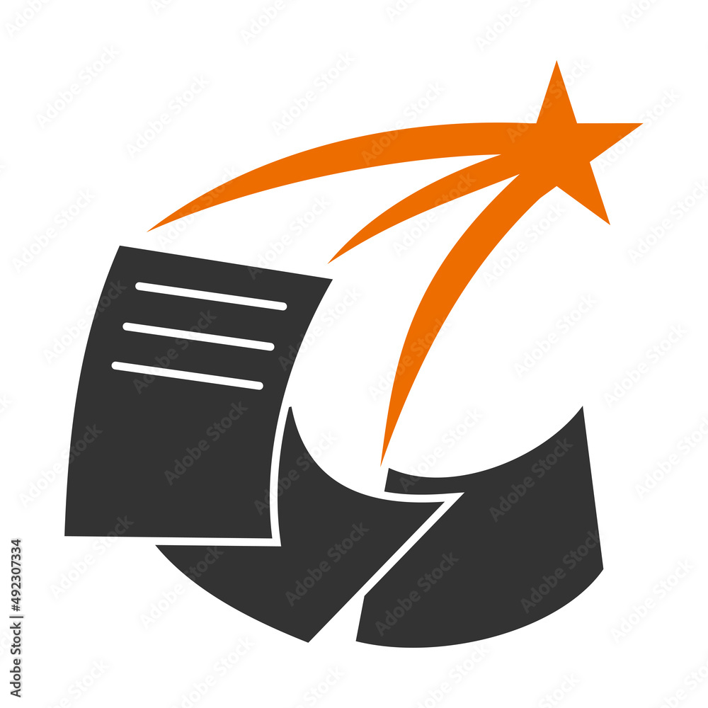 paper star logo Icon Illustration Brand Identity paper star logo Icon Illustration Brand Identity