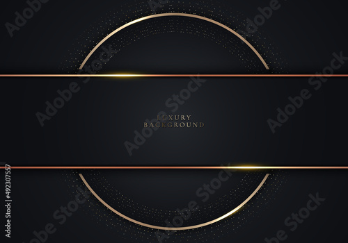 Abstract elegant black stri...