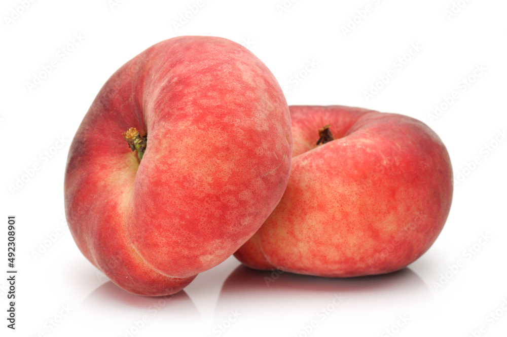 peach isolated on white background peach isolated on white background