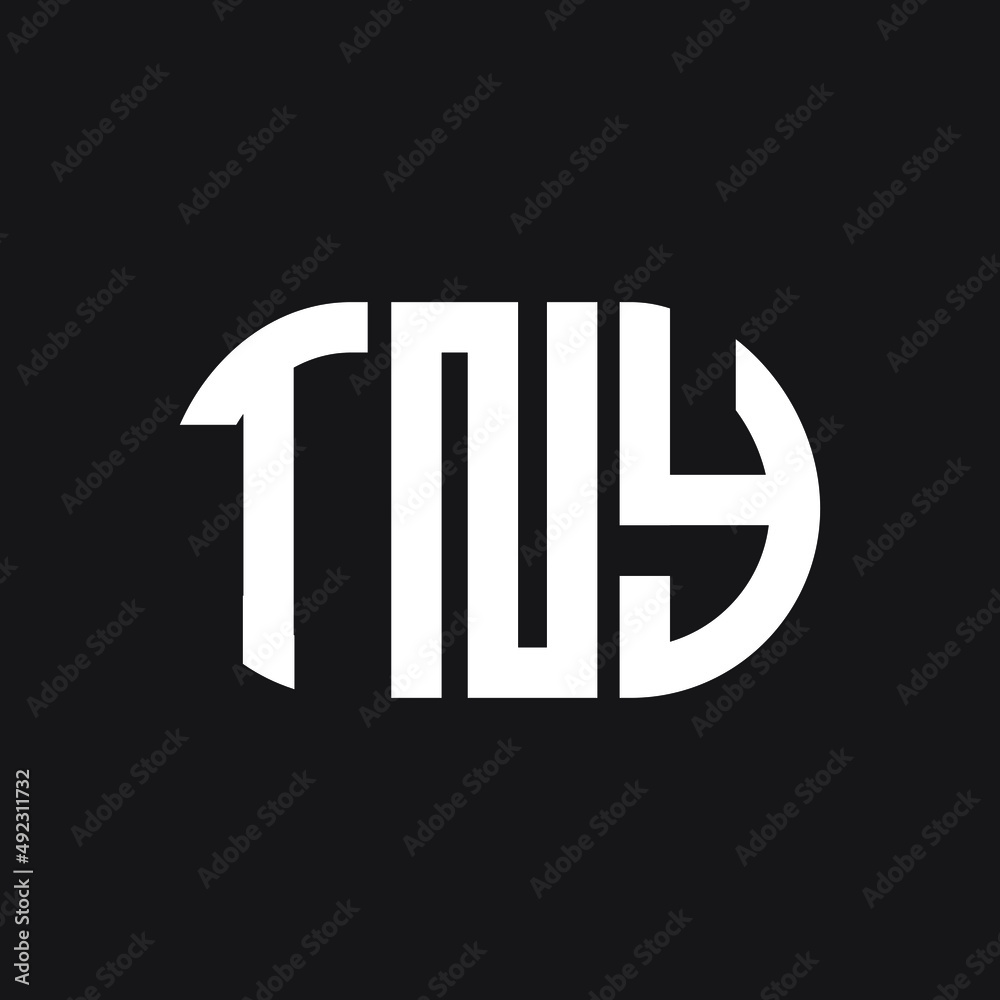 TNY letter logo design on black background. TNY creative initials letter logo concept. TNY letter design. TNY letter logo design on black background. TNY creative initials letter logo concept. TNY letter design.