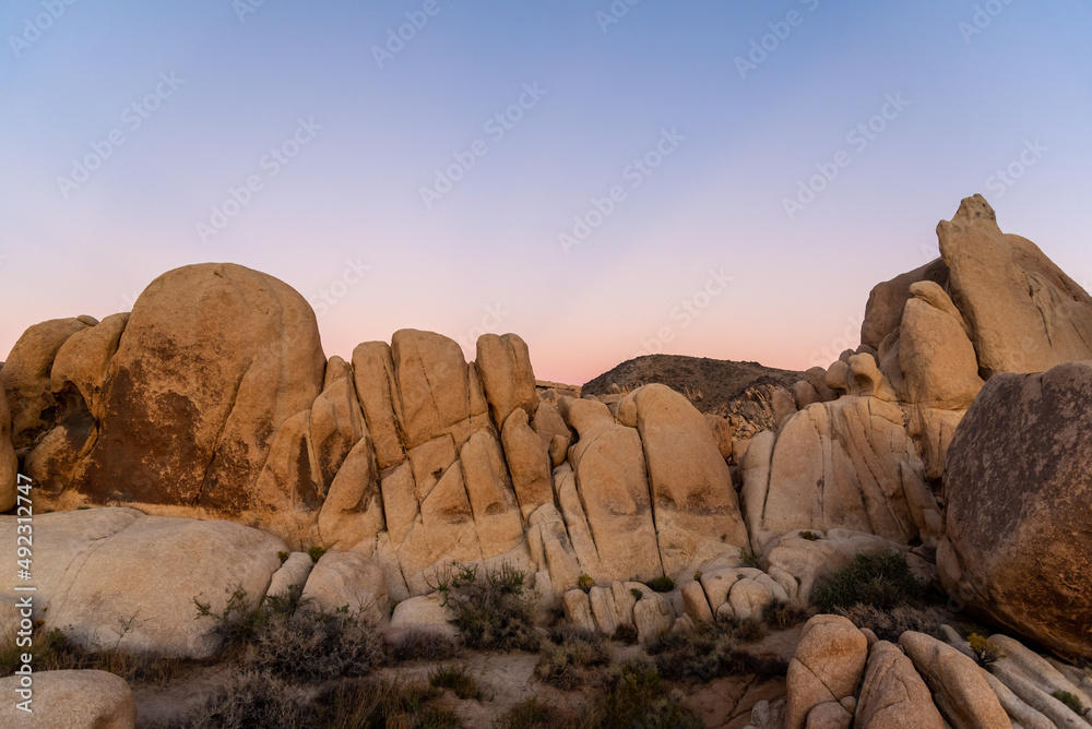 Joshua Tree National Park desert landscape Joshua Tree National Park desert landscape