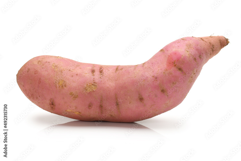 sweet potatoes isolated on white background sweet potatoes isolated on white background