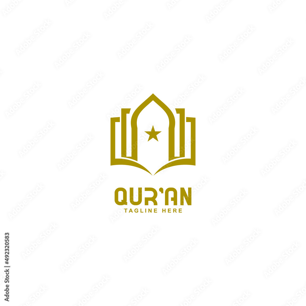 mosque logo vector simple and elegant design mosque logo vector simple and elegant design