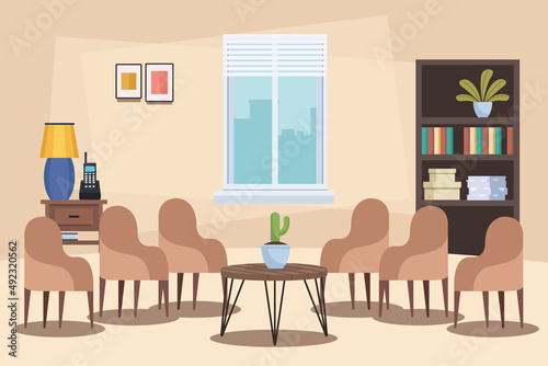 boardroom workplace scene