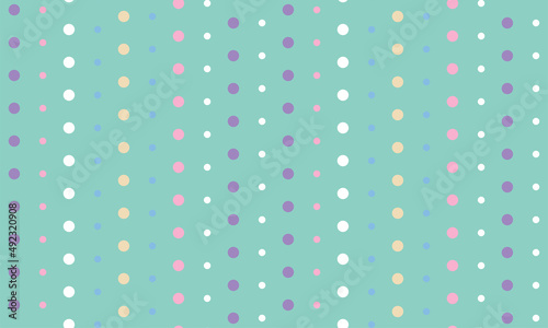 Polka dot seamless pattern. abstract background