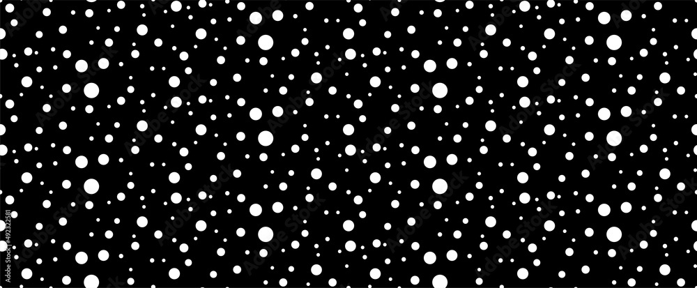 Polka dot seamless pattern. abstract background
