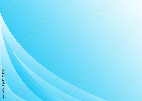 Blue abstract gradient and wave abstract pattern
