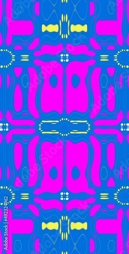 Fractodome Colorful Seamless Fractal Patterns