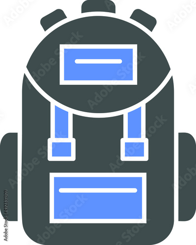 Bagpack Icon Style