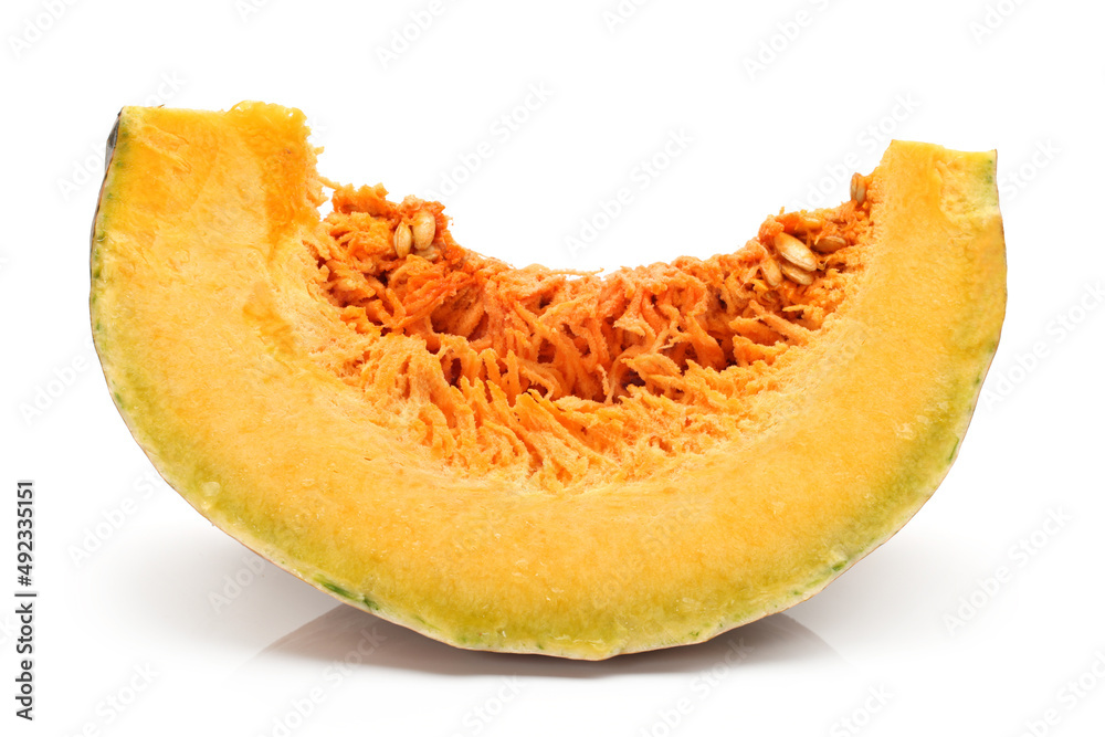 orange pumpkin on white background orange pumpkin on white background