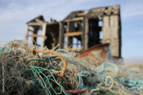 Abandoned beach house 