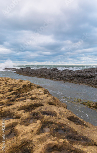 Storm on the coast of the C...